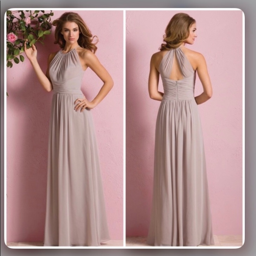 B2 by Jasmine Bridesmaid Dress in Taupe